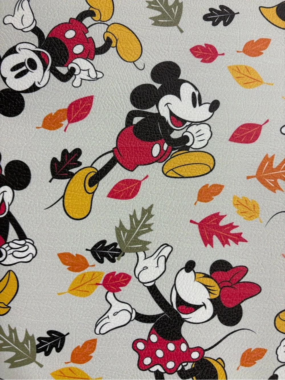Disney Minnie & Mickey Fall Leaf kitchen anti fatigue floor mat 18x30